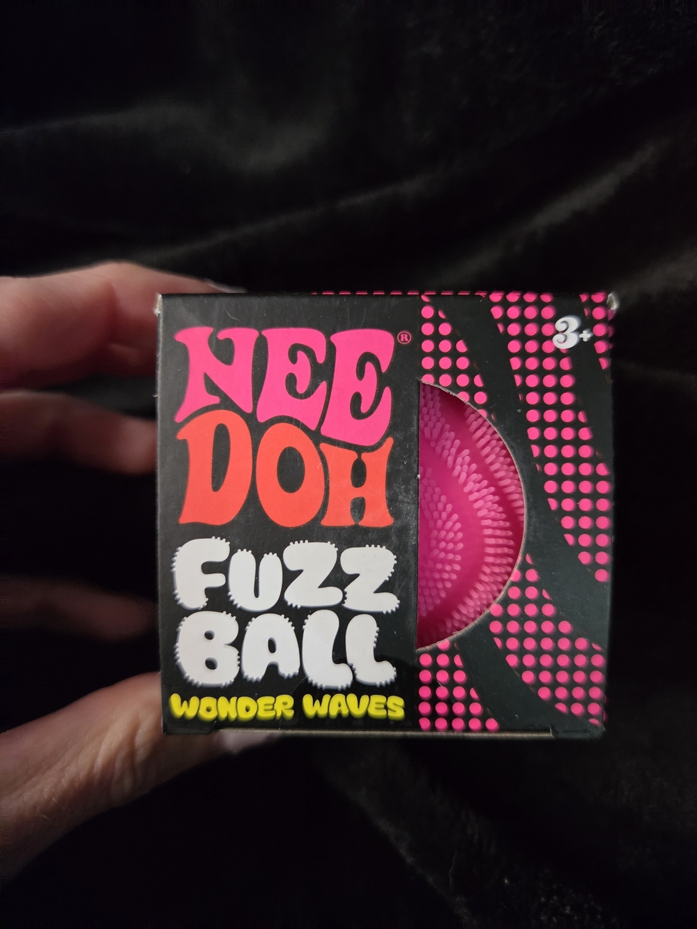 Needoh Fuzz Ball - Wonder Waves - Pink